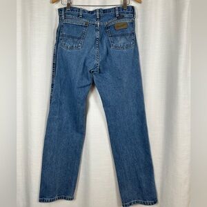 Wrangler George Straight Cowboy 31 x 32 Denim Jeans EUC Preowned Worn In men’s